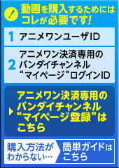 動画を購入するためにはコレが必要です！