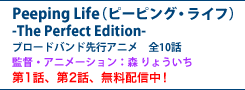 Peeping Life（ピーピング・ライフ）-The Perfect Edition-ブロードバンド先行アニメ　全10話　監督・アニメーション：森りょういち