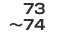 73〜74