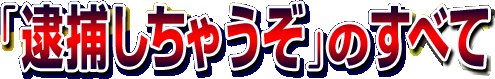 「逮捕しちゃうぞ」のすべて