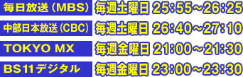 放送情報