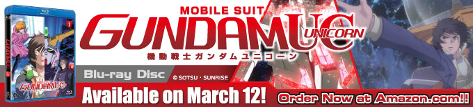 MOBILE SUIT DUNDAM UNICORN (Blu-ray Disc) Available on March 12! Order Now at Amazon.com!!